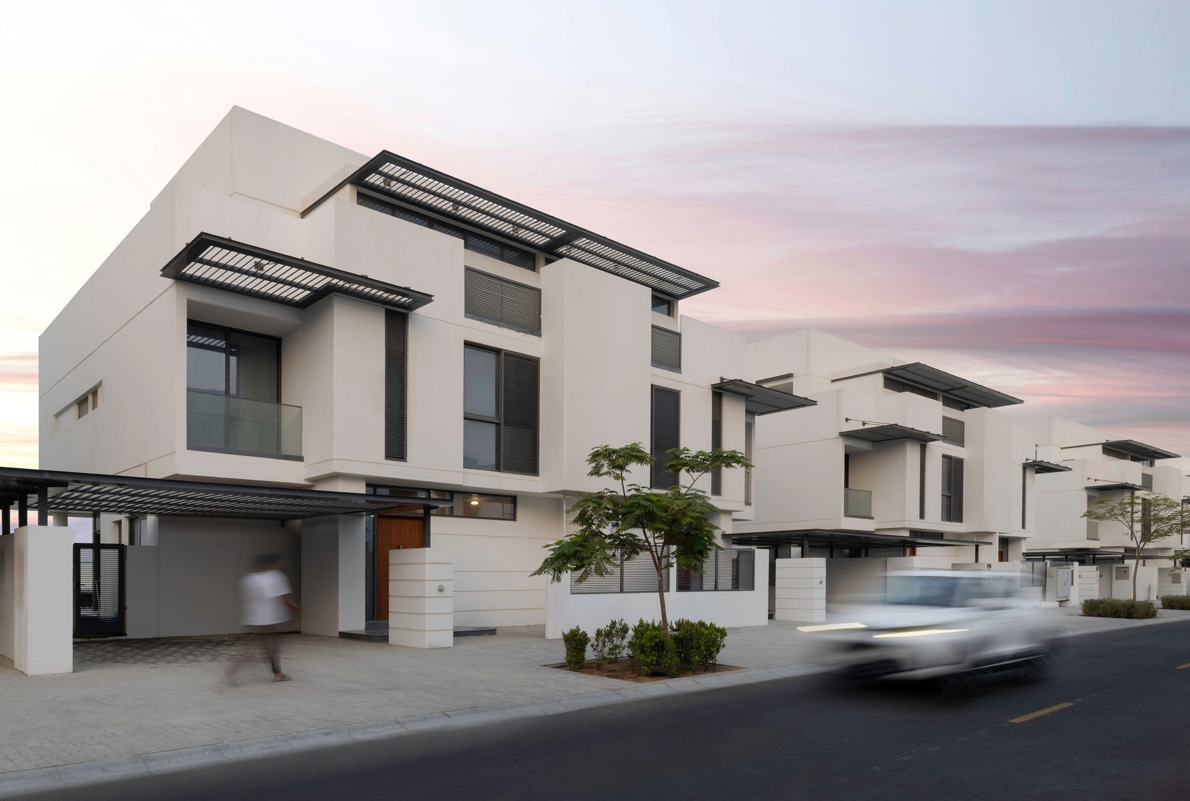 Completed G+2 private villa built by Sandsky in Al Zahia, Ajman